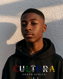 Cultura South Africa Boy's Hoodie – Black